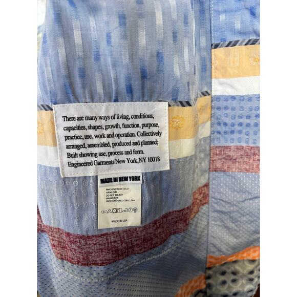 Engineered Garments Lab Shirt Patchwork – Size S - Picture 5 of 5